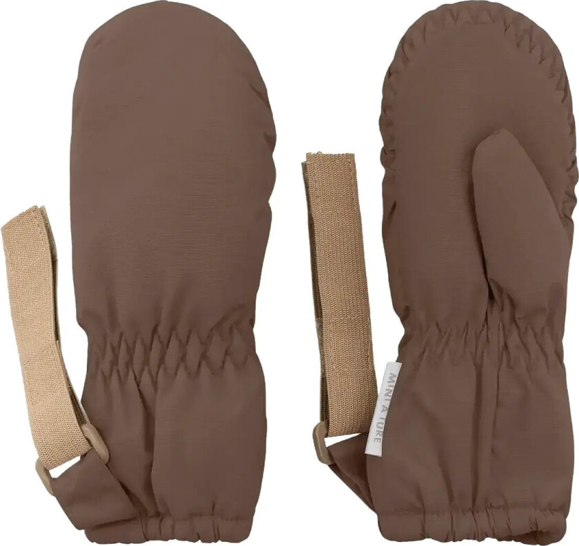 Matcordt Fleece Lined Mittens - Brown - 0-6M