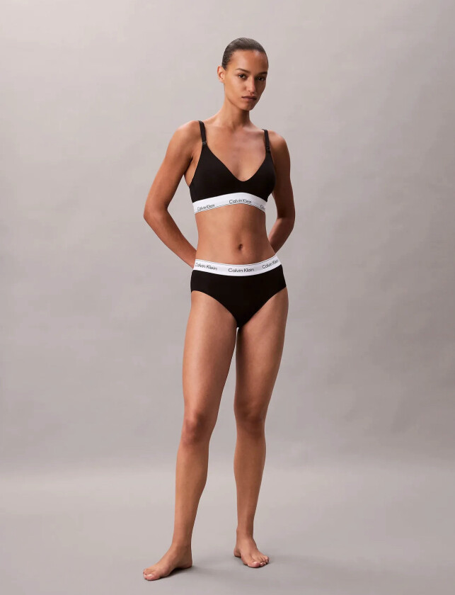 Maternity Lightly Lined Triangle - Black - XS