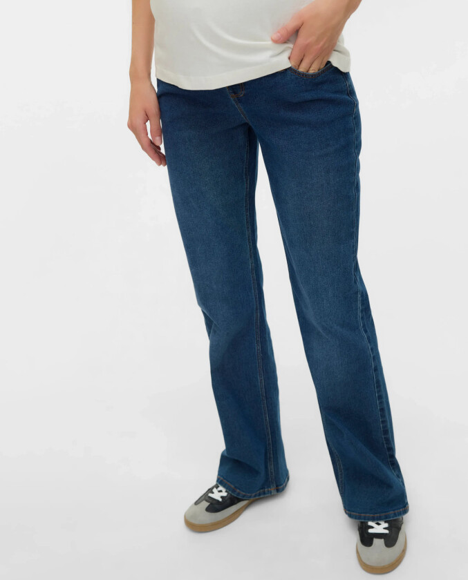 Bilde av Mledina Flared Db Jeans Noos - Blue - 30 x 32