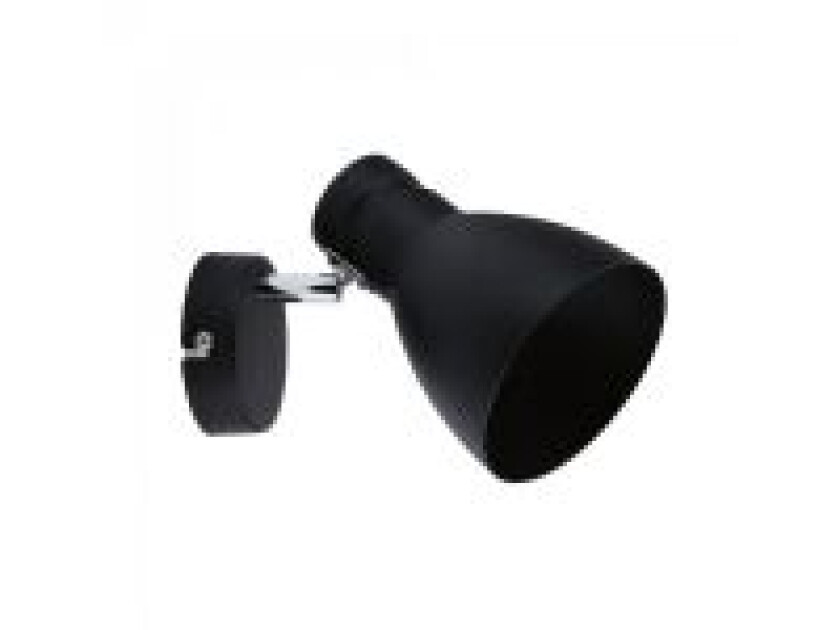 Davy, Overflade spotlys, E27, 1 pære(r ), 230 V, Sort