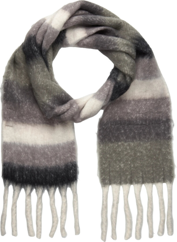 Pclulu Long Scarf Pwp Bc - Grey - ONE SIZE