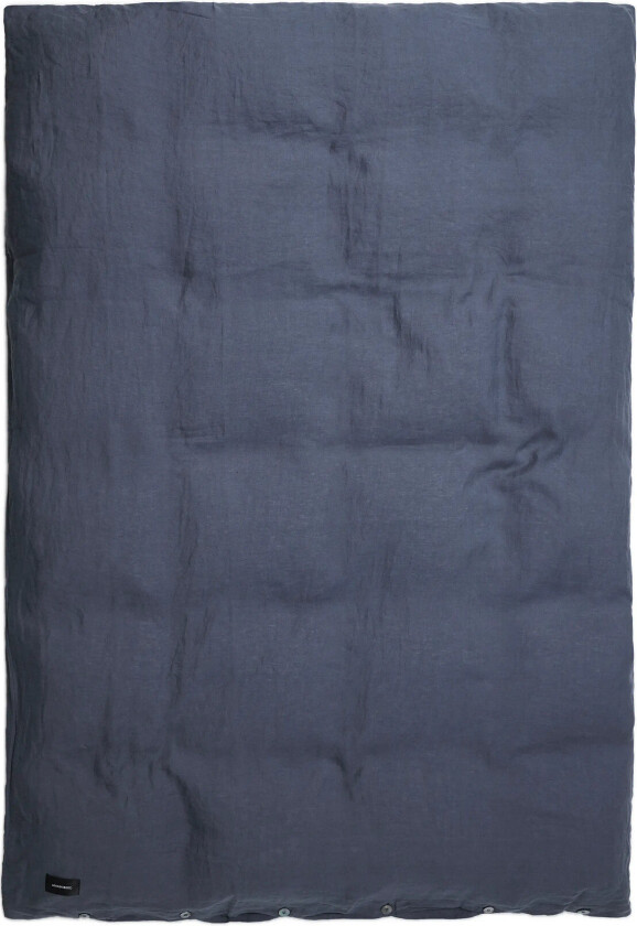 Mother Linen Duvet Cover - Navy - 140X200CM