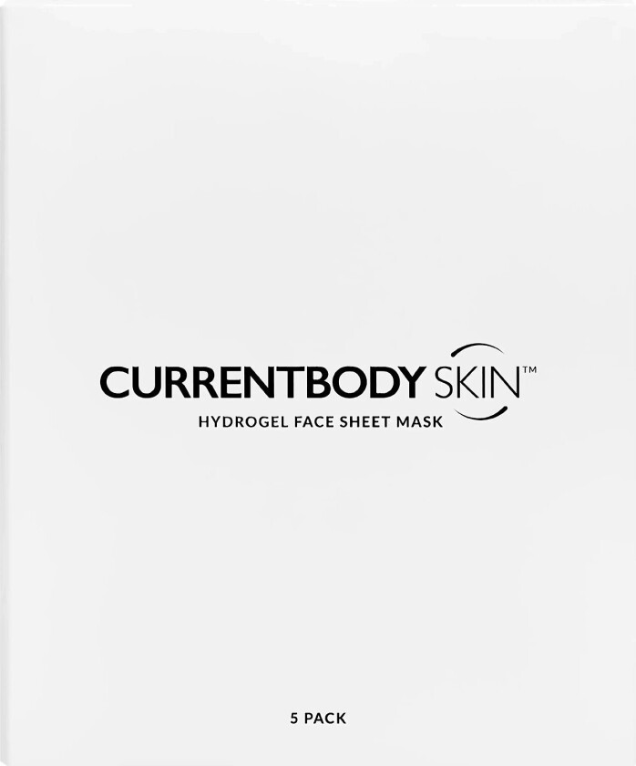 Currentbody Skin Hydrogel Face Mask - 5 Pack - White - ONE SIZE