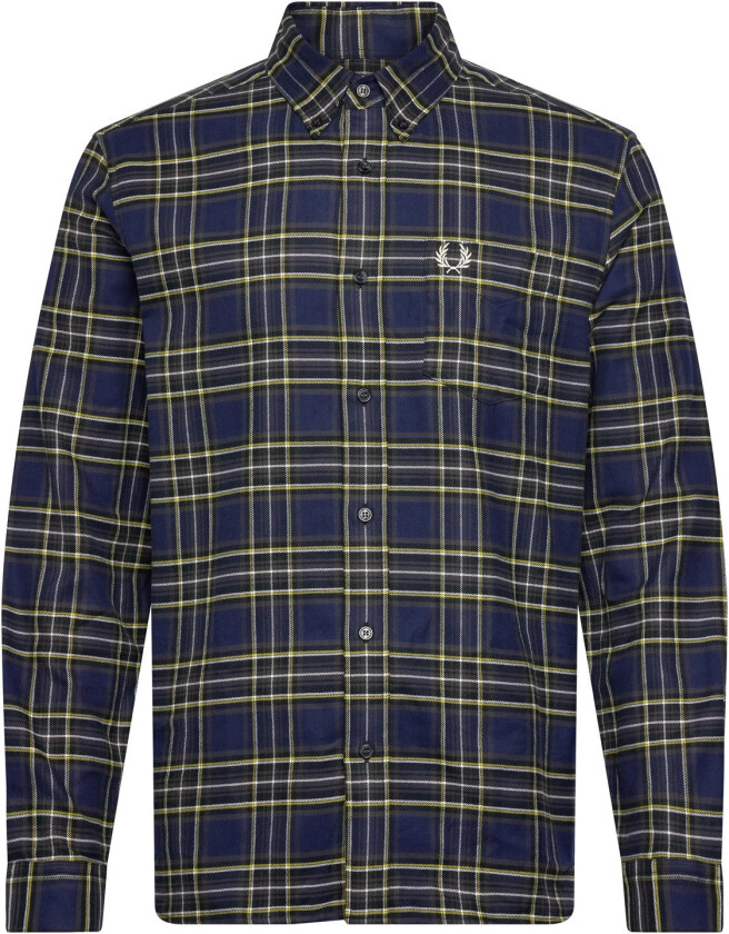 Brushed Twill Tartan Shirt - Multi/patterned - L