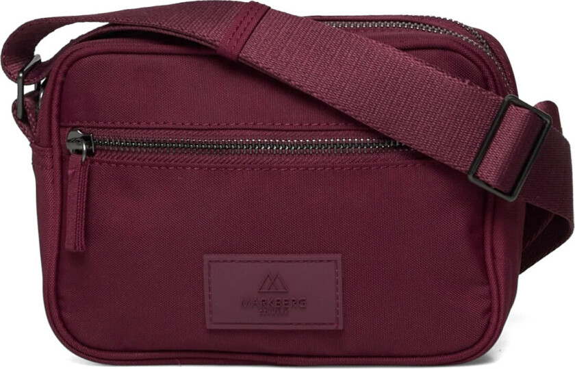 Blockmbg Cross. Bag, Rec. - Burgundy - ONE SIZE