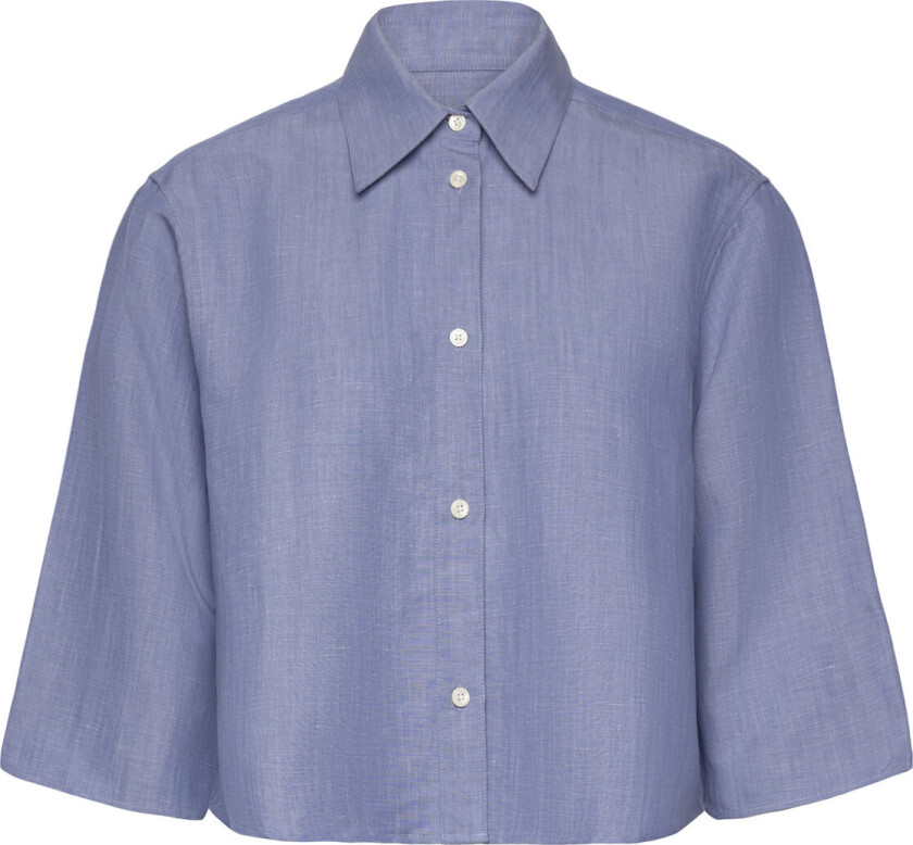 Corins Cropped Linen Shirt