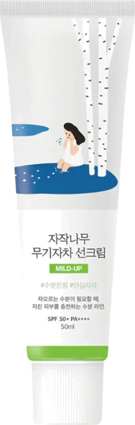 Birch Juice Moisturizing Mild-Up Sunscreen Spf 50+ - Nude - 50 ML
