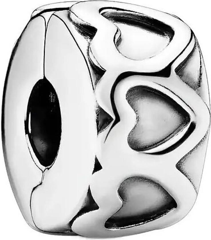 Heart Silver Clip - Silver - ONE SIZE