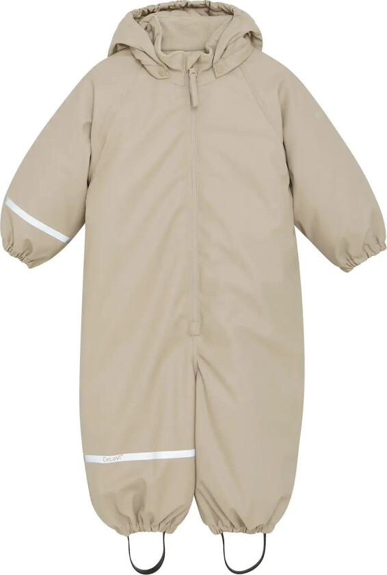 Rainwear Suit W. Padding - Beige - 70