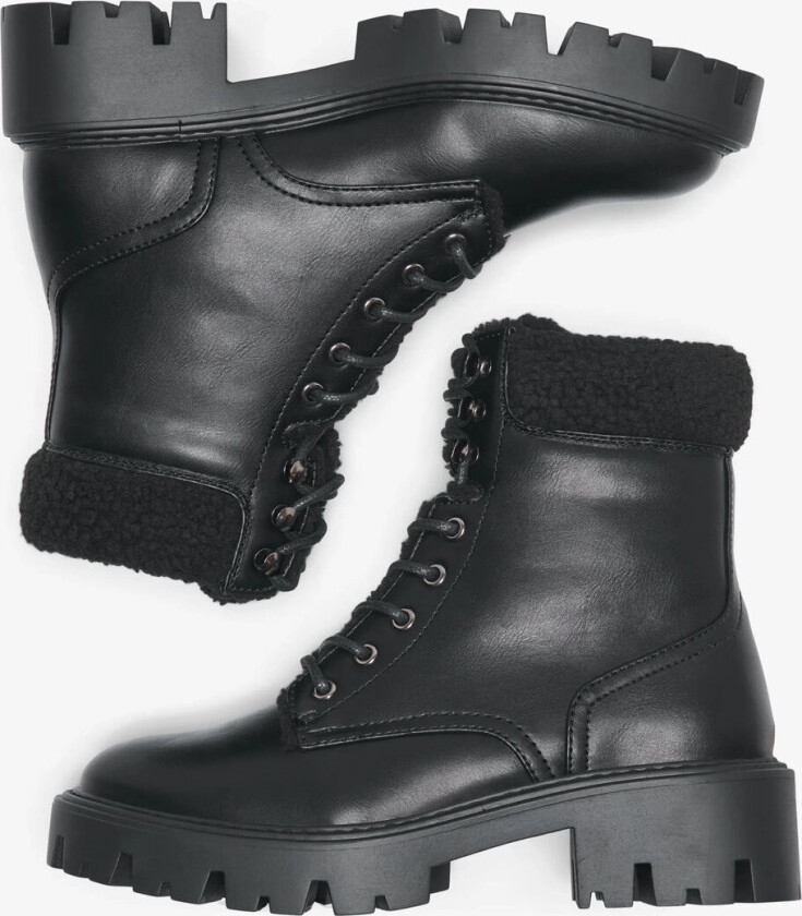 Onlbetty-11 Warm Lace Up - Black - 37