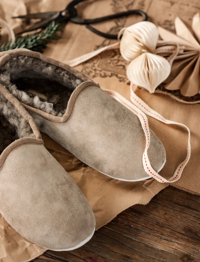 Hilde Tofflor - Beige - 42