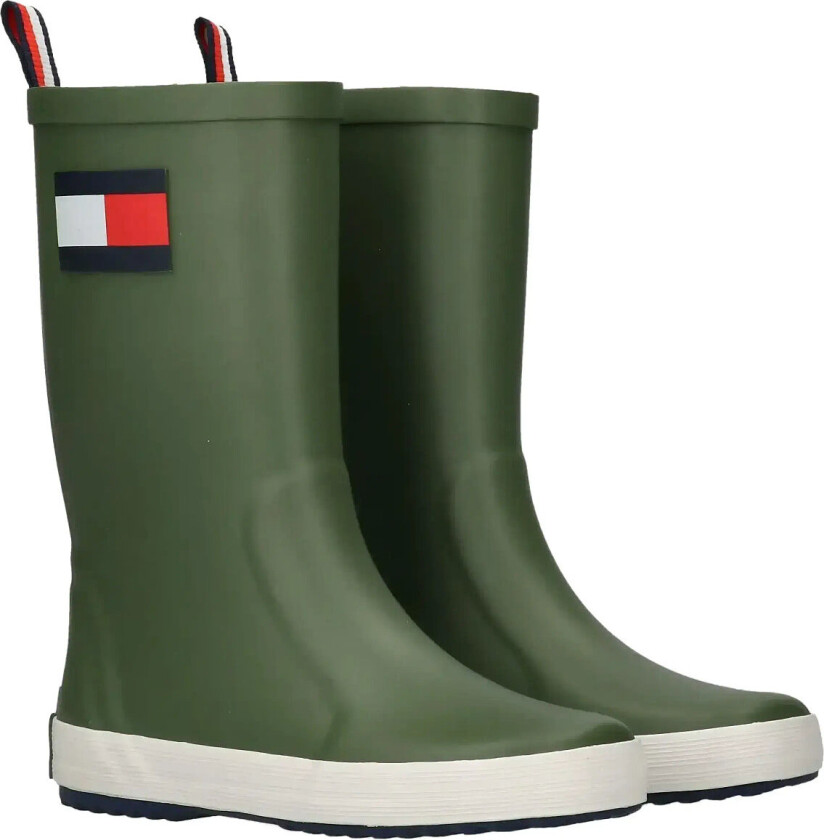 Flag Rain Boot - Green - 25/15.5CM