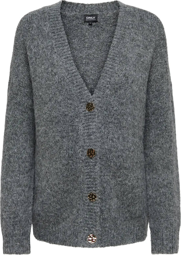 Olmzoey L/S Cardigan Ex Knt - Grey - M