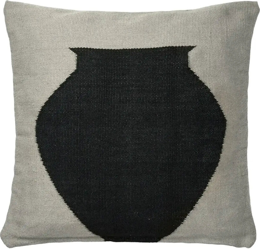 Delphine Cushion Cover - Grey - L 50CM