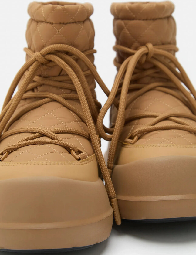 Mb Mezzaluna Quilted Mid Wp - Beige - 40