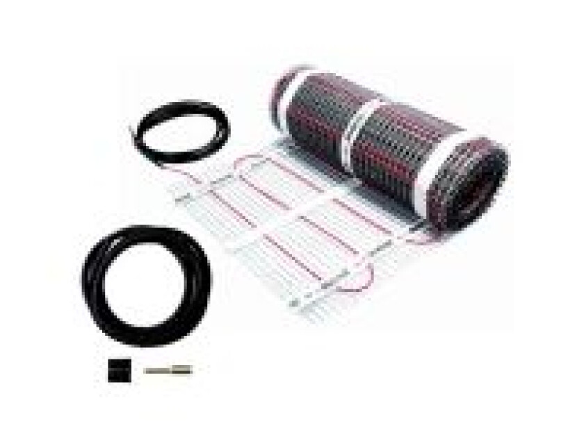DEVI Varmematte DTIF-100, 1200W, 0,5x24 m (12 m²), følerrør
