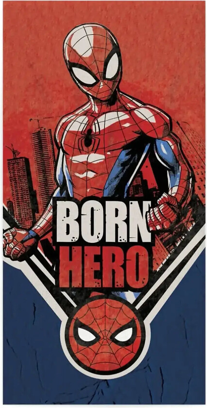 Towel Spiderman 735 - 70X140Cm - Red - 70X140CM