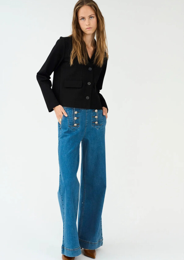 Pd-Asta Sailor Jeans Wash Azure Blu - Blue - 32 x 32