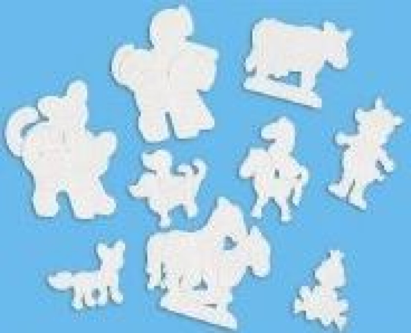 Bilde av TOYMAX Hama midi 15 stiftplader - Dyr