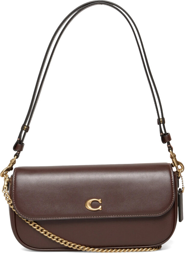 Brook Flap Chain Bag - Brown - ONE SIZE
