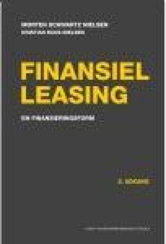 Finansiel leasing Morten Schwartz Nielsen, Kristian Buus-Nielsen Språk: Dansk