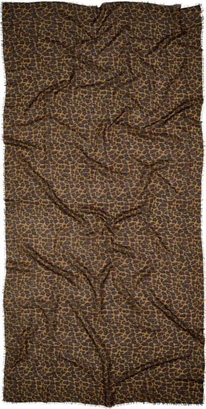 Leopa Woo Scarf - Brown - ONE SIZE