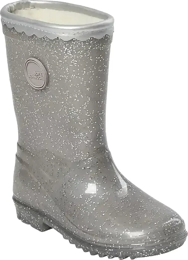 Nillesk Rubber Boot W. Lining - Silver - 30