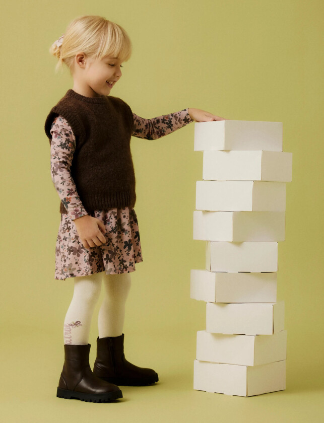 Nmfnaline Ls Dress - Pink - 86