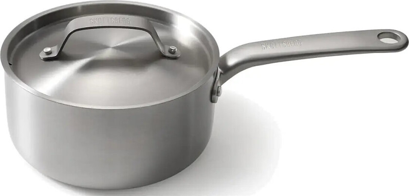 Saucepan With Lid 18 ® - Silver - 16X35.3X9.2CM