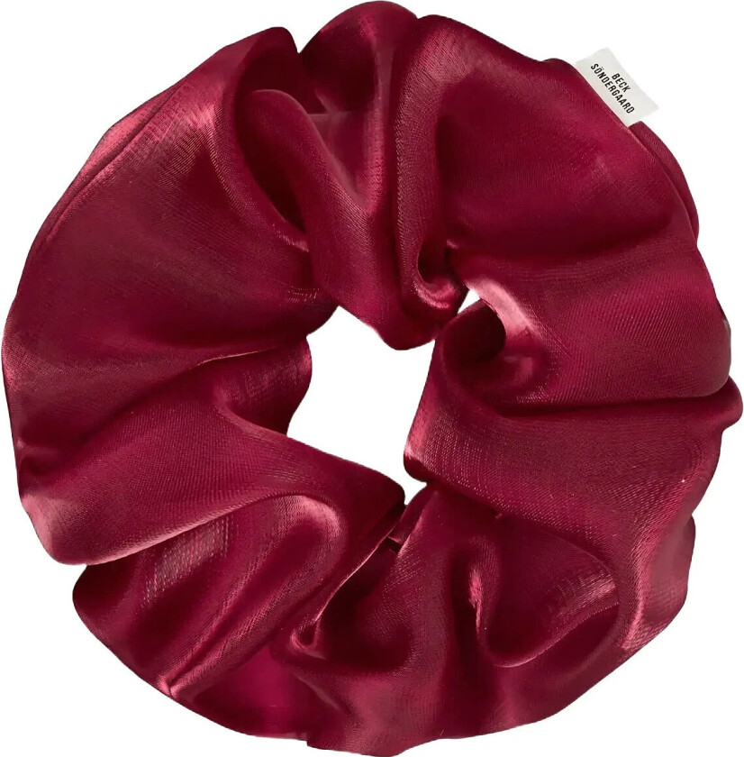 Organza Scrunchie - Red - ONE SIZE