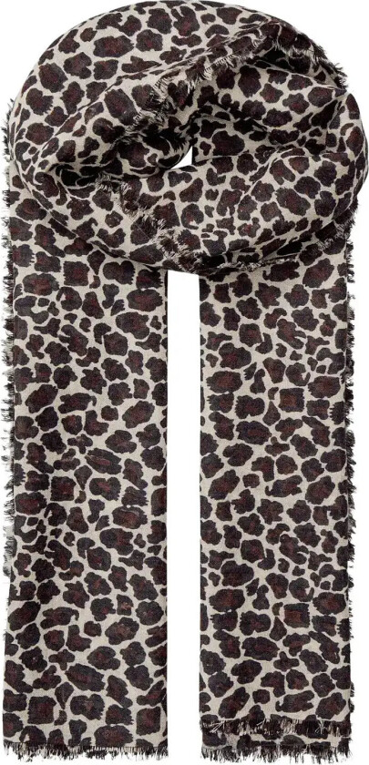Leopa Woo Scarf - Grey - ONE SIZE