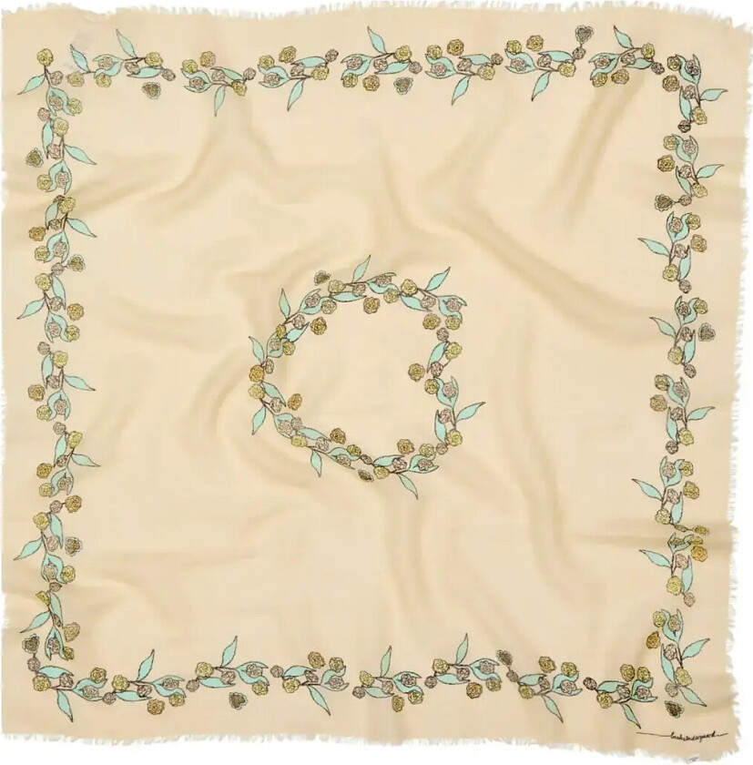 Carna Woo Scarf - Cream - ONE SIZE