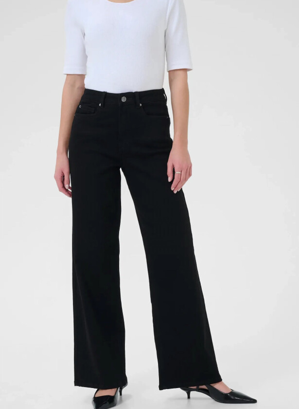 Meadow HW Reg Fit jeans Svart 29/32