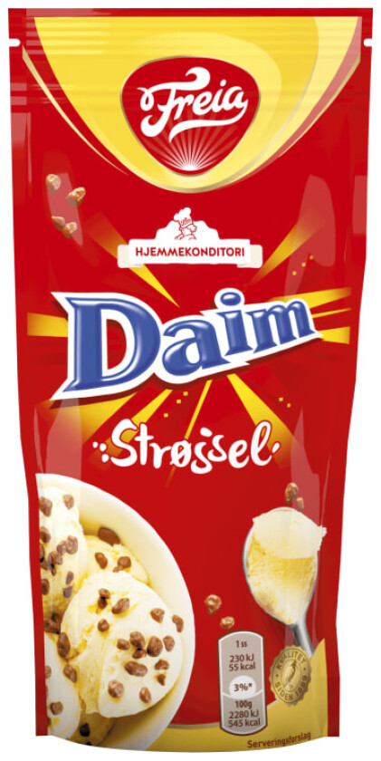 Strøssel Daim 100g
