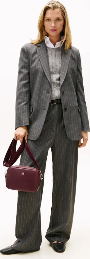 Popette Soft Camera Bag - Burgundy - ONE SIZE