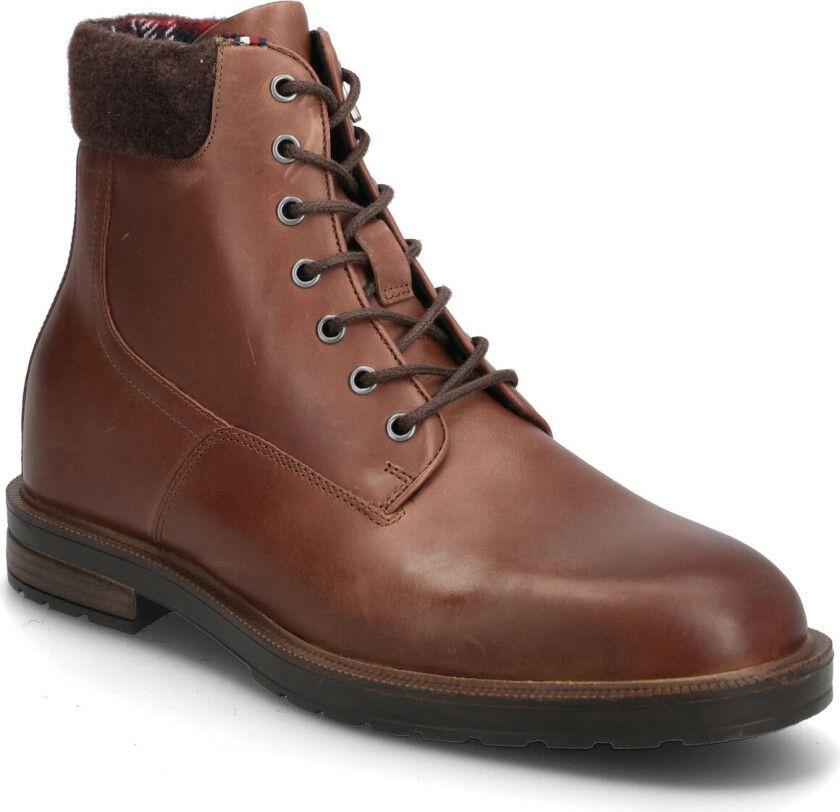 Cleated Hilfiger W Lth Boot - Brown - 44