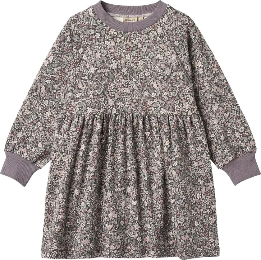 Bilde av Jersey Dress L/S Dorthea - Purple - 152