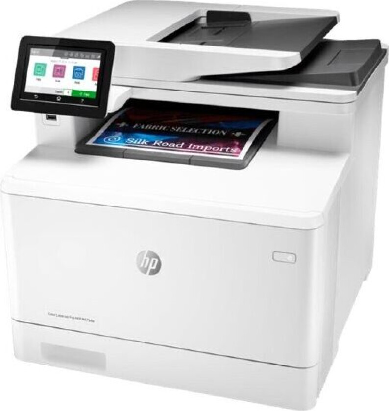 Color LaserJet Pro MFP M479dw, Skrive ut, kopiere, skanne, sende e-post, Tosidig utskrift; Skann til e-post/PDF; 50-arks ADM