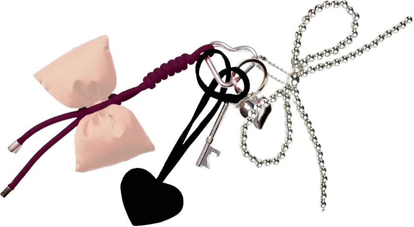 Day Bow Bag Charm - Multi/patterned - ONE SIZE