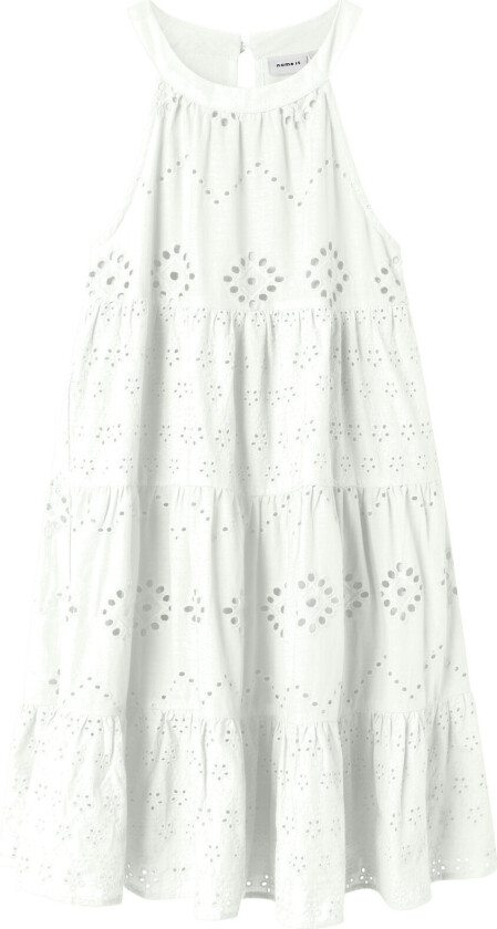 Nkfhin Strap Dress - White - 122