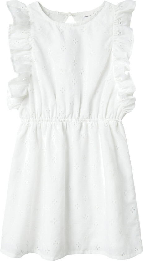 Bilde av Nkffioleta Sl Dress Ps - White - 164