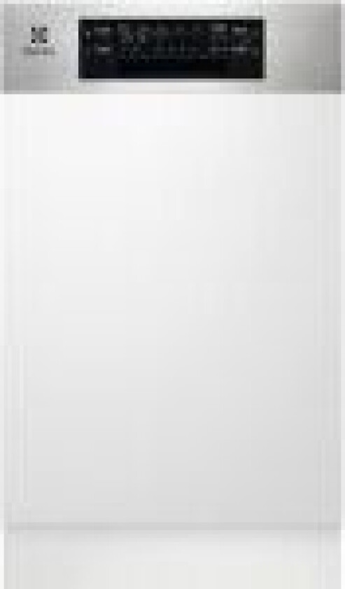 EES42210IX, Fullstendig innebygget, Slimline (45 cm), Rustfritt stål, Knapper, LED, 1,5 m