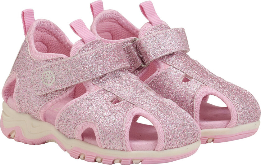 Baby Sandals W. Velcro Strap - Pink - 26