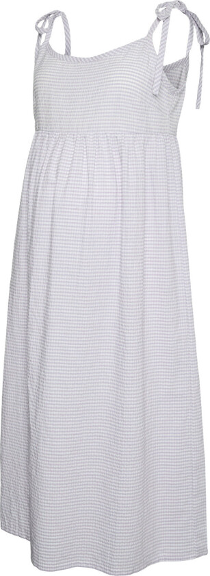 Mlvicki Strap Wo Midi Dress - White - XS