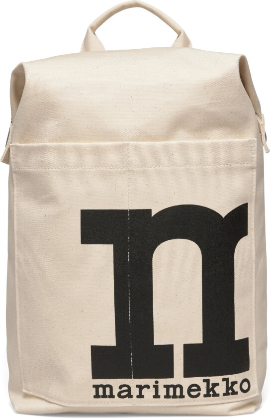 Mono Backpack Solid - Cream - ONE SIZE