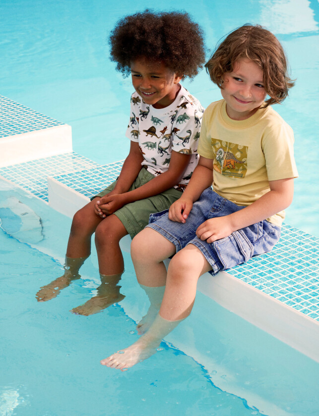 Shorts Twill - Green - 140