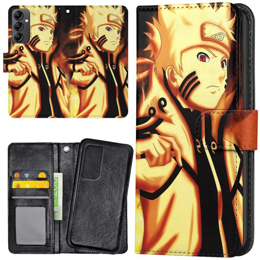 Samsung Galaxy S24 - Lommebok Deksel Naruto Sasuke