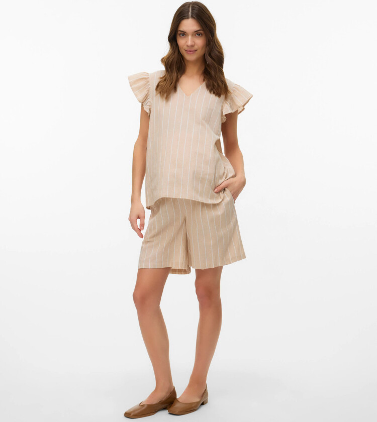 Mlflorens Wo Shorts - Yellow - M