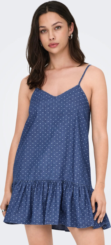 Onlnova Azure Giu Dress Ptm - Navy - S