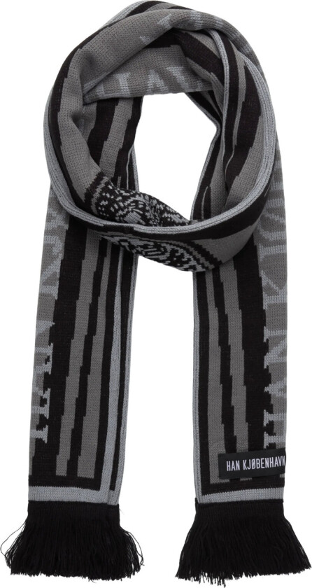 Hk Football Scarf - Grey - ONE SIZE